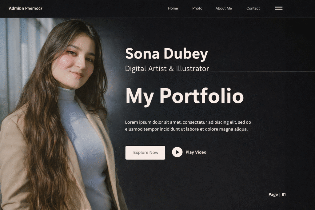 Sona Dubey digital artist portfolio