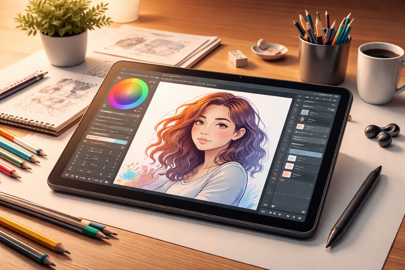 Digital art for beginners practice example – ArtbySona