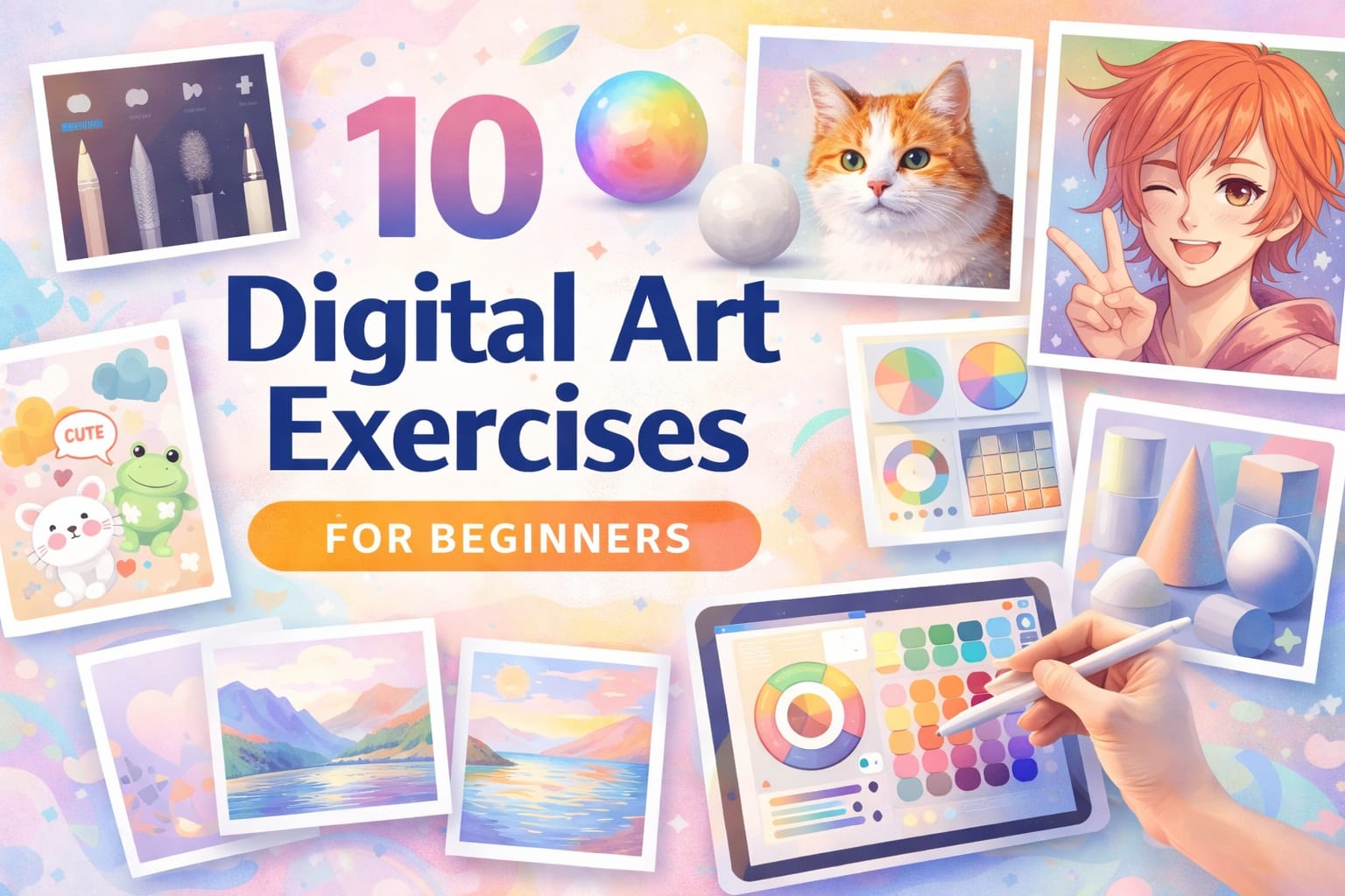 10 Digital Art Exercises for Beginners
