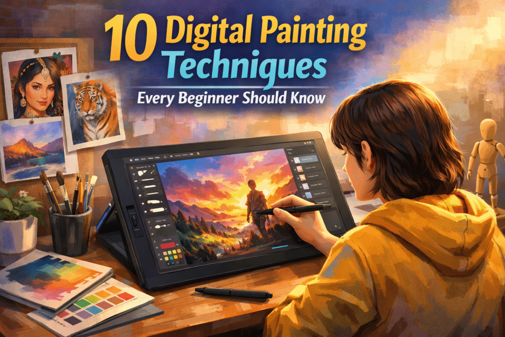 10 Digital Painting Techniques Every Beginner Should Know