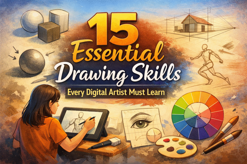 drawing skills for digital artists
