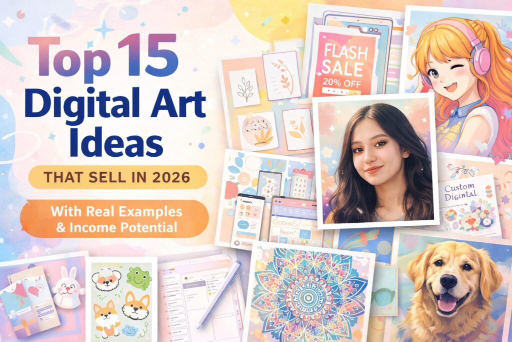 top 15 digital arts that sell in 2026 by artbysona